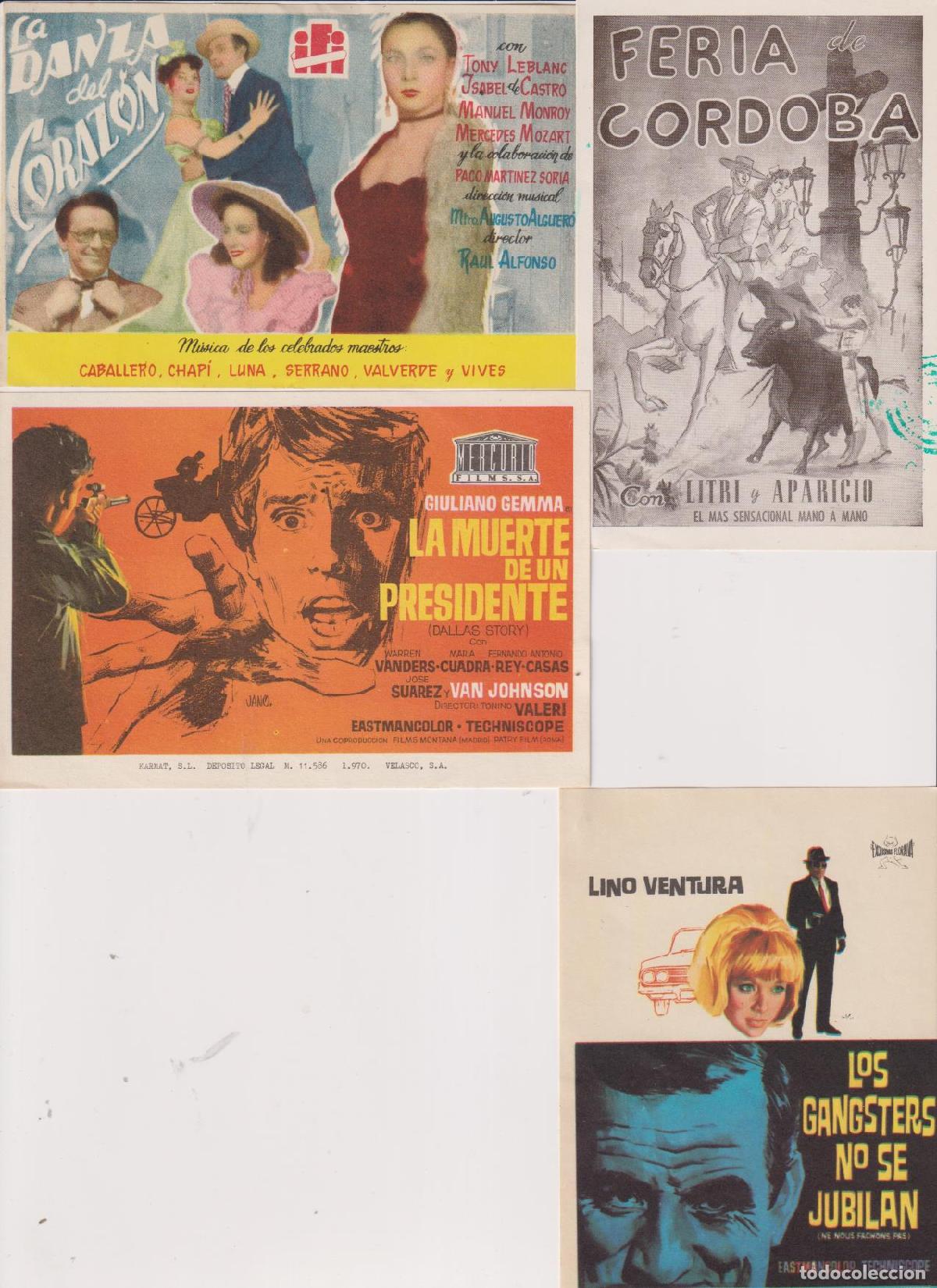 Cine: Lote de 4 Programas: La danza del Coraz&oacute;n y otros - Foto 1