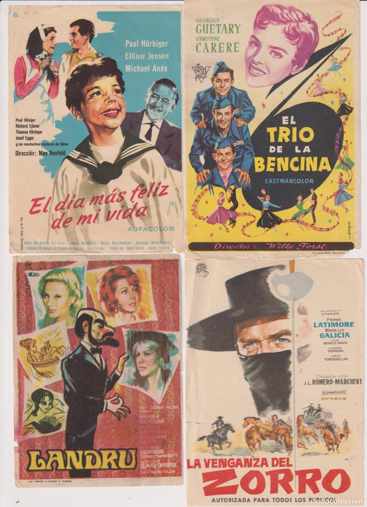 Cine: Lote de 4 Programas: Landr&uacute; y otros - Foto 1