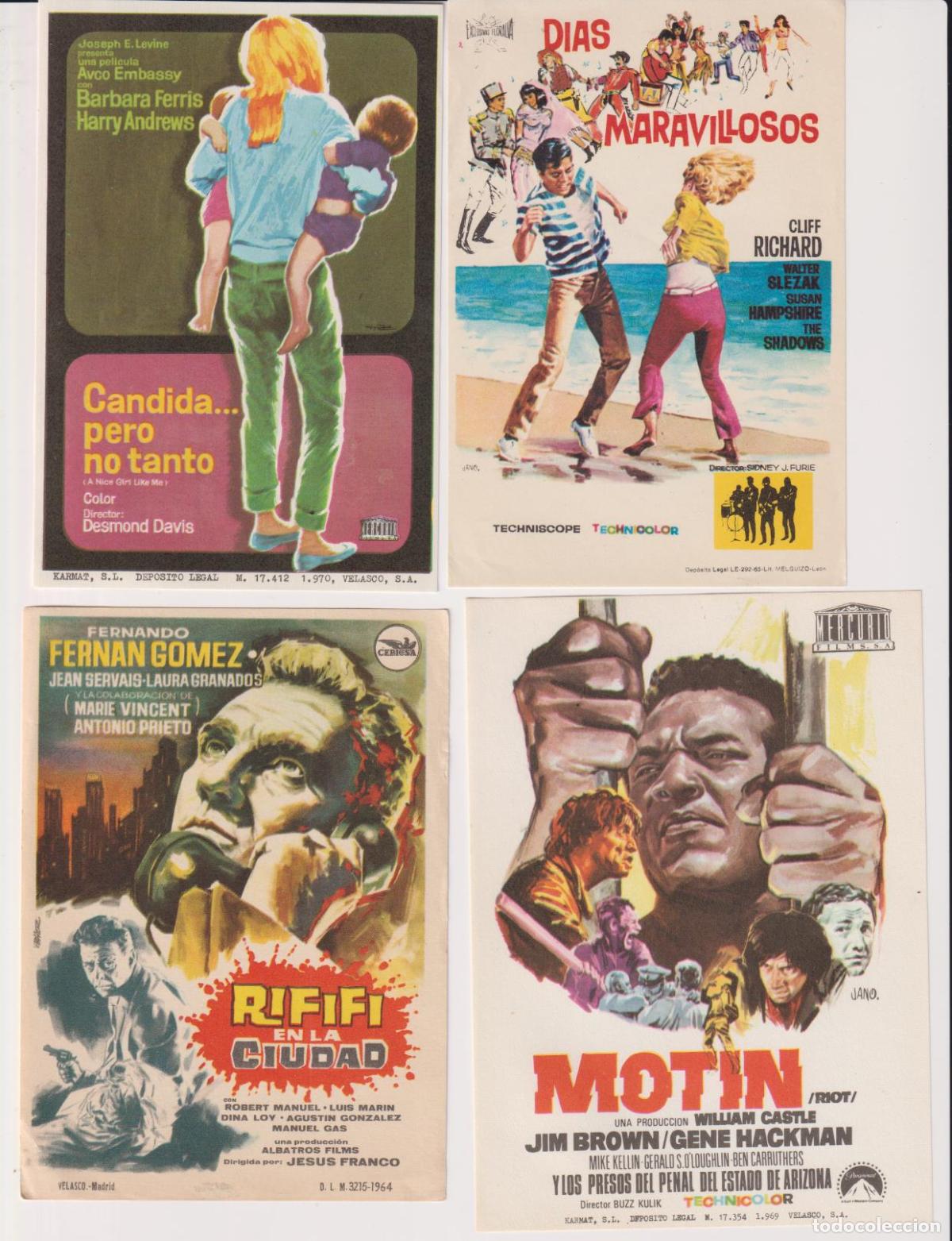 Cine: Lote de 4 Programas: Mot&iacute;n y otros - Foto 1