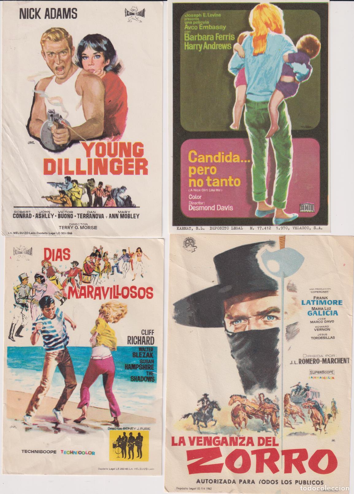 Cine: Lote de 4 Programas: La Venganza del Zorro y otros - Foto 1