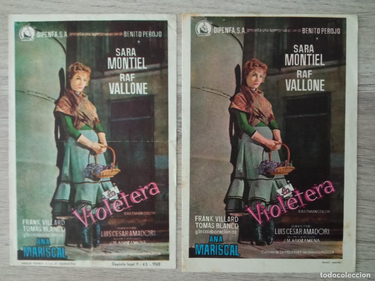 Cine: LA VIOLETERA, SARA MONTIEL, VARIANTE - Foto 1