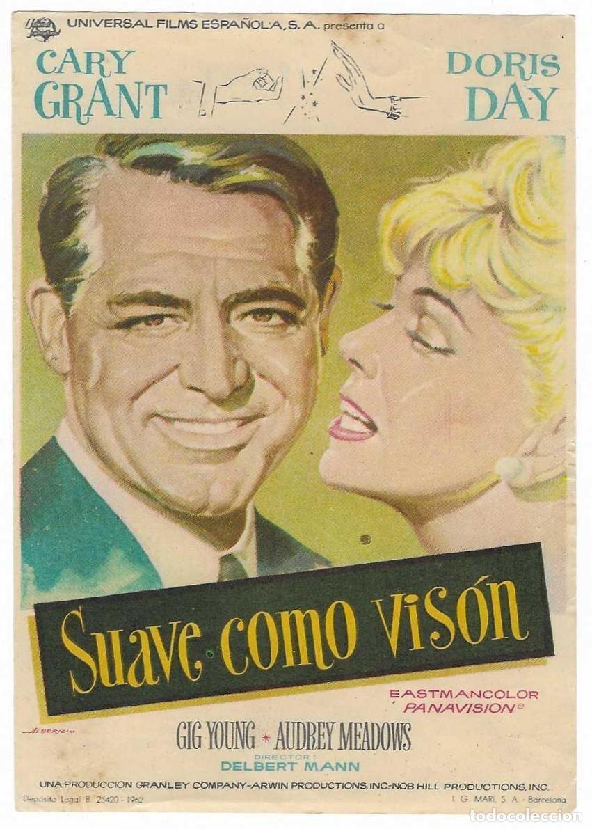 Cine: Programa Cine. Suave como Vis&oacute;n. Gary Grant, Doris Day. 19-1423 - Foto 1