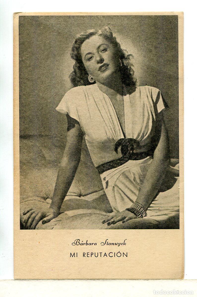 Cine: MI REPUTACI&Oacute;N, con Barbara Stanwyck. - Foto 1
