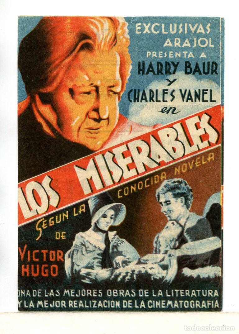 Cine: LOS MISERABLES, con Harry Baur.