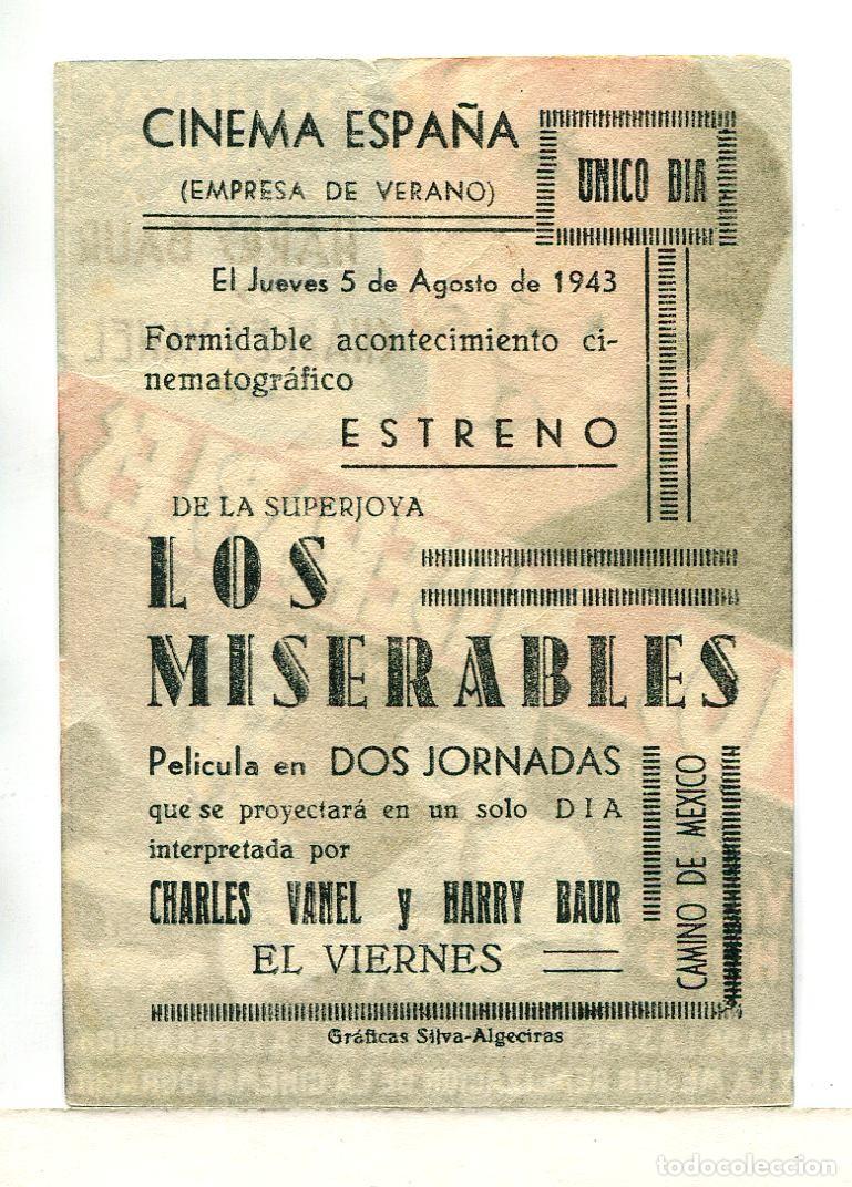Cine: LOS MISERABLES, con Harry Baur. - Foto 2