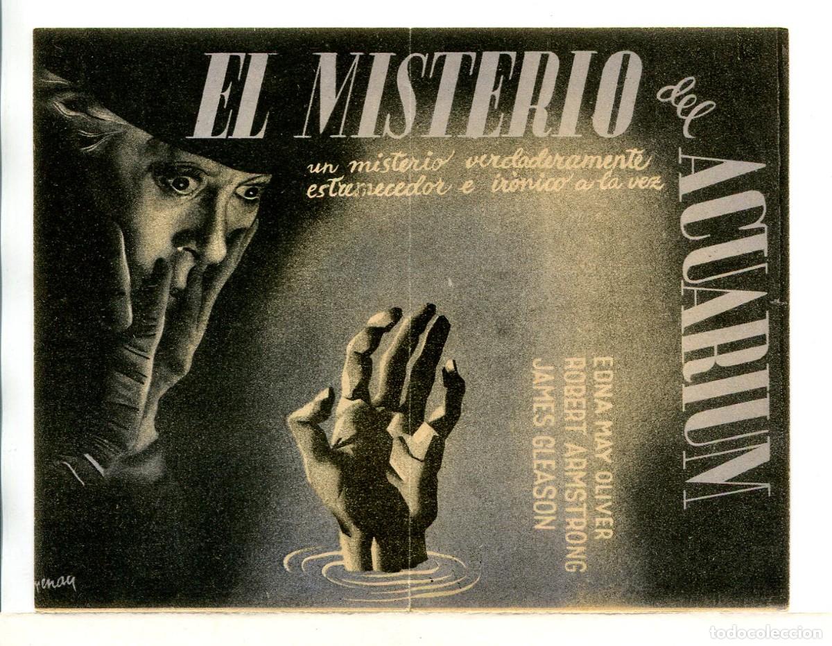 Cine: EL MISTERIO DEL ACUARIUM, con Robert Armstrong. - Foto 2