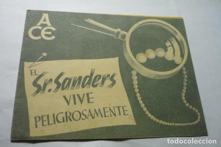 Cine: programa doble el sr. sanders vive peligrosamente.- - Foto 1
