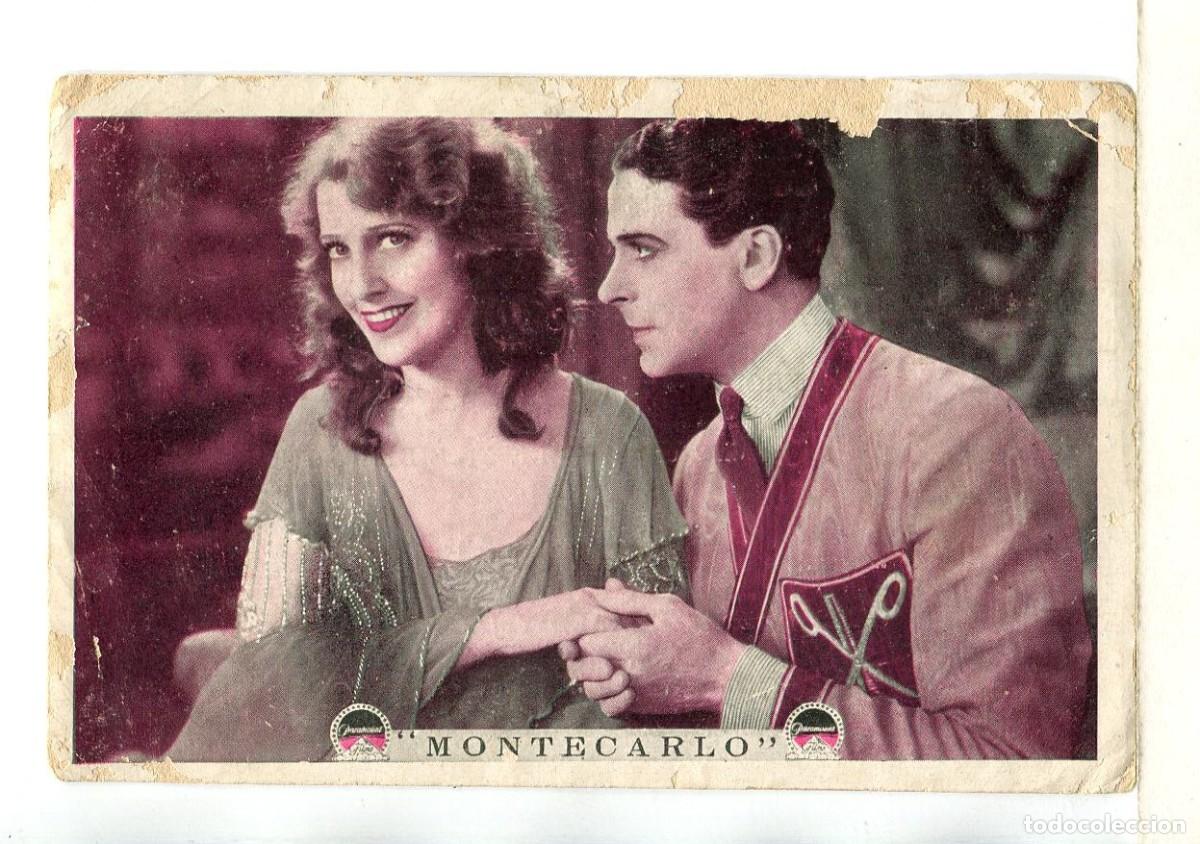  Foglietti di film di film antichi di cinema: MONTECARLO, con JEANNETE MAC DONALD.