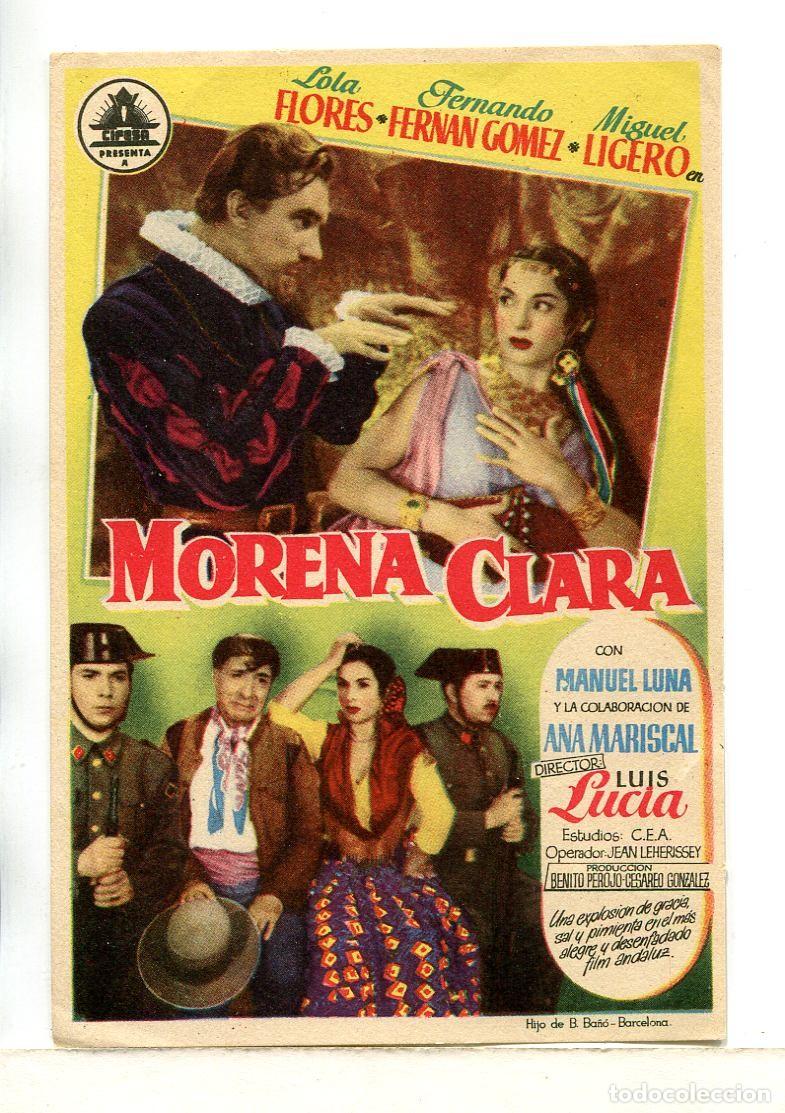 Cine: MORENA CLARA, con Lola Flores. - Foto 1