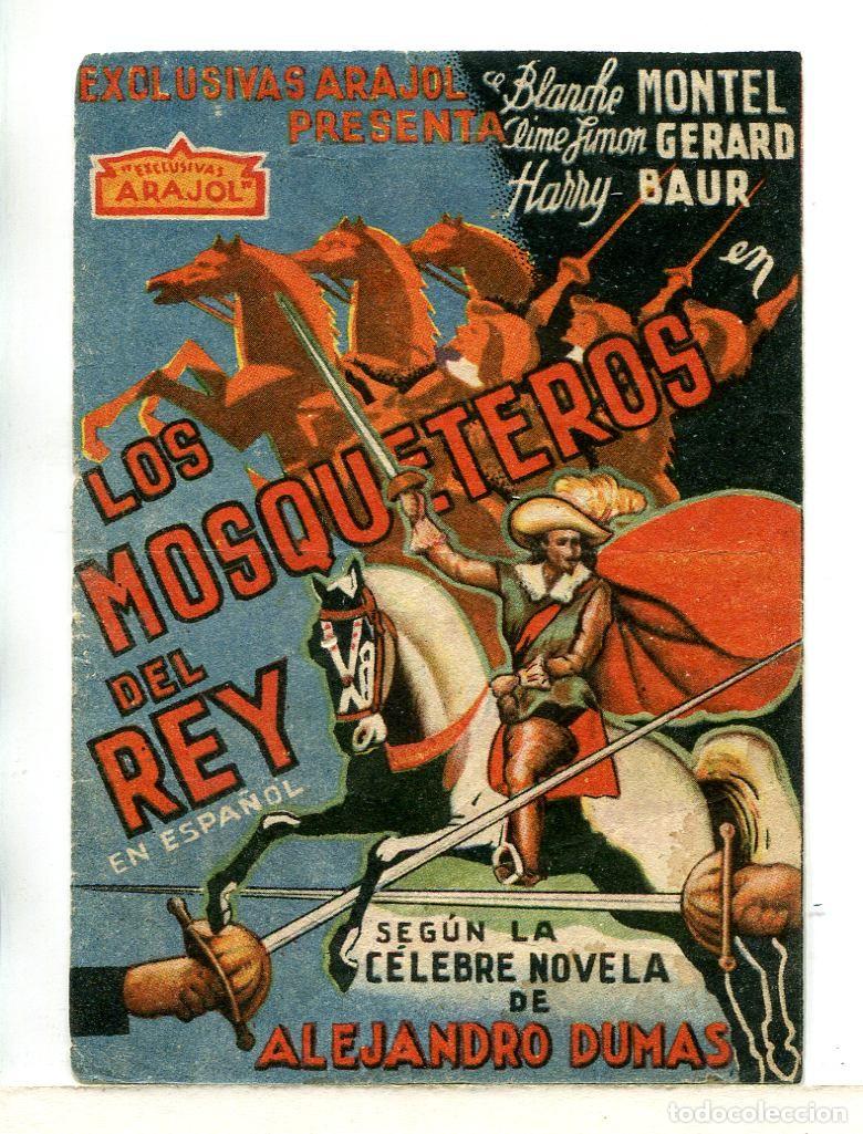 Cine: LOS MOSQUETEROS DEL REY, con Harry Baur. - Foto 1