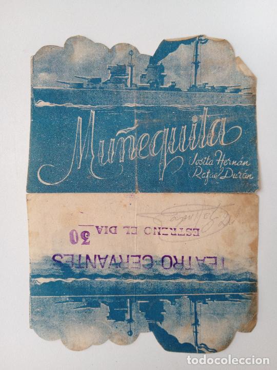 Kino: FOLLETO DE MANO DE CINE. MU&Ntilde;EQUITA. JOSITA HERN&Aacute;N, RAFAEL DUR&Aacute;N