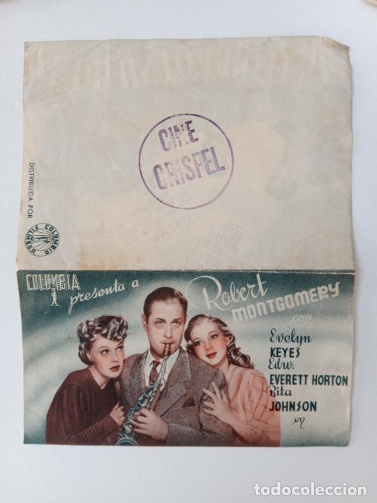 Cinema: FOLLETO DE MANO DE CINE. EL DIFUNTO PROTESTA. EVELYN REYES, EDW EVERETT, RITA JOHNSON