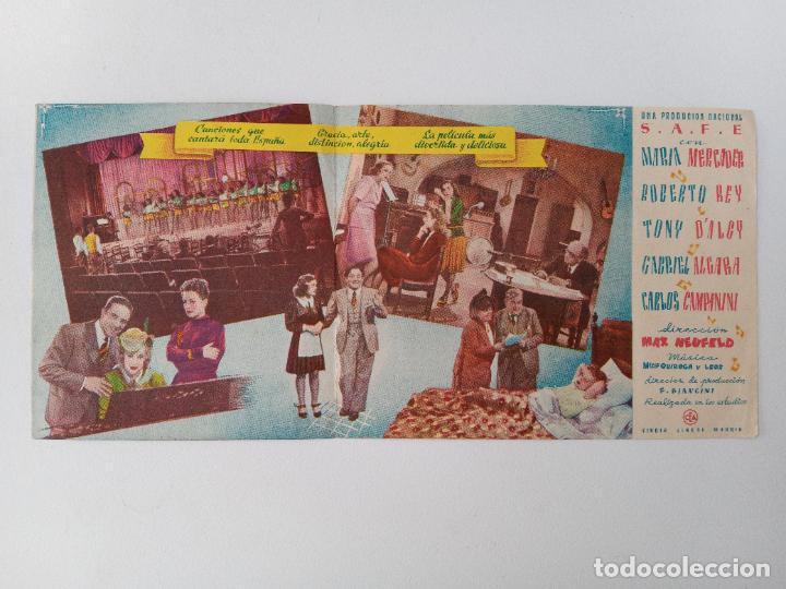Cine: FOLLETO DE MANO DE CINE. MADRID DE MIS SUE&Ntilde;OS - Foto 2