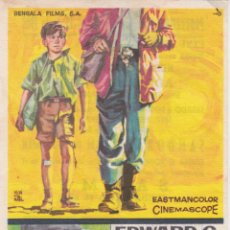 Cine: PROGRAMA DE CINE, SAMMY – EDWARD G.ROBINSON – CINE ESPAÑA – 1966 – MONTALBAN. Lote 366810496