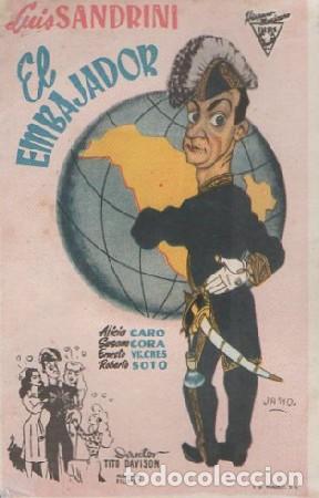Cine: PROGRAMA DE CINE: EL EMBAJADOR PC-5984 - Foto 1