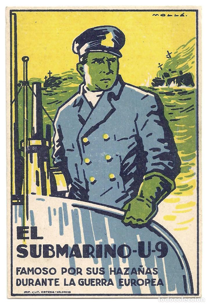 Cine: PTCC2 10 EL SUBMARINO U-9 PROGRAMA TARJETA MOLLA - Foto 1