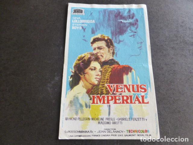 Cine: VENUS IMPERIAL PROGRAMA DE CINE CON PUBLICIDAD CINE CHAPI ALICANTE - Foto 1