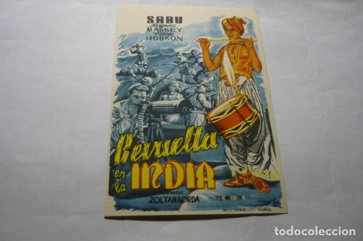 Cine: programa revuelta en la india.-sabu svictoria.-arahal???