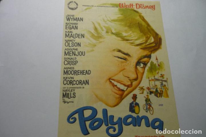 Cine: programa polyana.-jane wyman -publicidad MONTERROSA reus - Foto 1