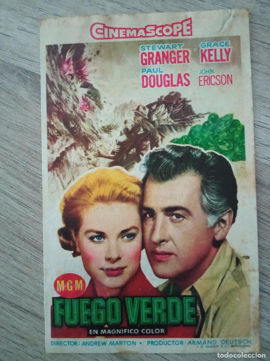 Cinema: FUEGO VERDE, STEWART GRANGER, COLISEO ALBIA DE BILBAO