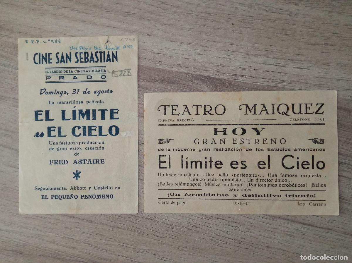 Cine: EL LIMITE ES EL CIELO, FRED ASTAIRE - Foto 2