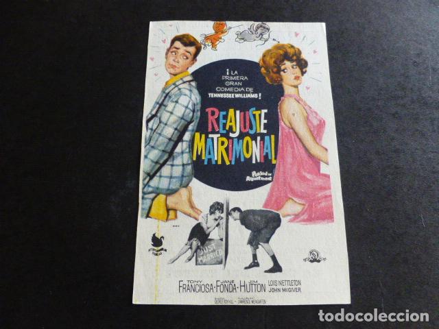 Cine: REAJUSTE MATRIMONIAL PROGRAMA DE CINE CON PUBLICIDAD CINES DE JAEN - Foto 1