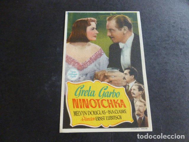 Cine: NINOTCHKA PROGRAMA DE CINE CON PUBLICIDAD - Foto 1