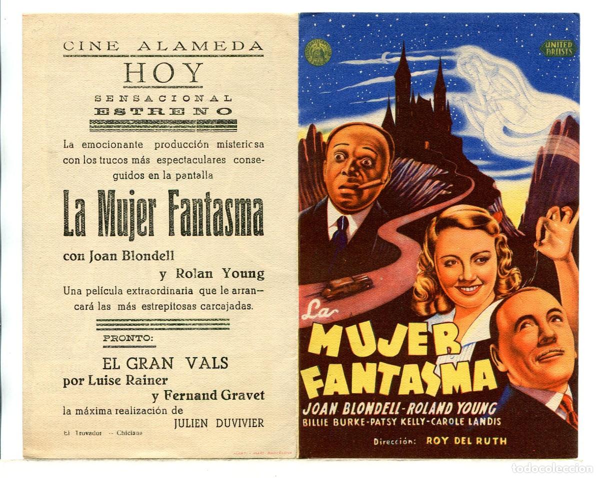 Cinema: LA MUJER FANTASMA, con Joan Blondell.