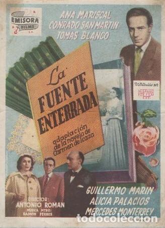 Cine: PROGRAMA DE CINE: LA FUENTE ENTERRADA PC-6010 - Foto 1