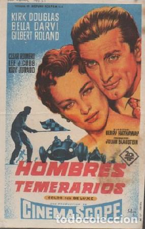 Flyers Publicitaires de Films Anciens: PROGRAMA DE CINE: HOMBRES TEMERARIOS PC-6028