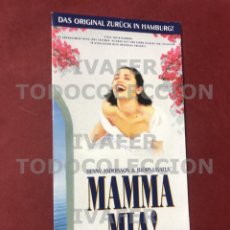 Cine: FOLLETO MUSICAL MAMMA MIA VERSIÓN ALEMANA AÑO 2022 EN TEATRO DE HAMBURGO EN ALEMAN. Lote 367947081