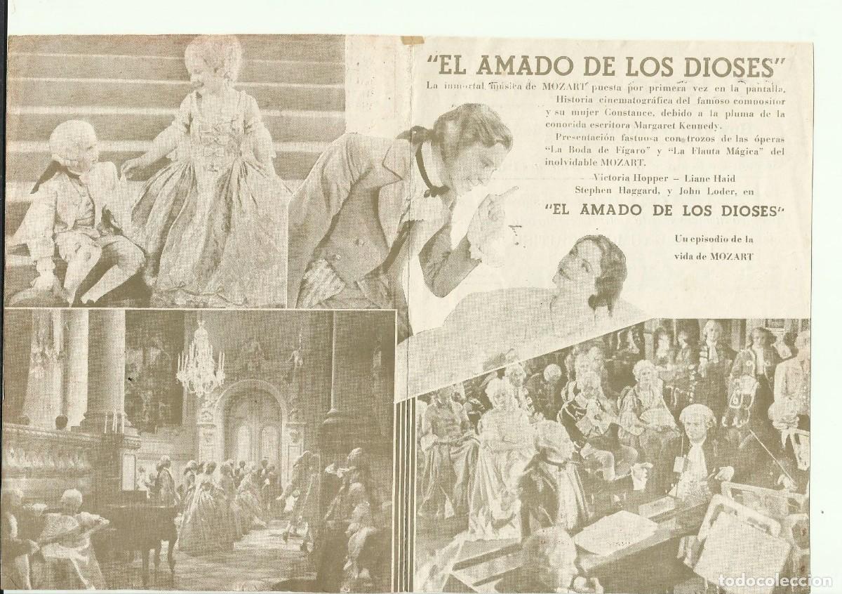 Cine: PTCC2 03 EL AMADO DE LOS DIOSES PROGRAMA DOBLE J LUIS DE CHICLANA LIANE HAID JOHN LODER - Foto 2