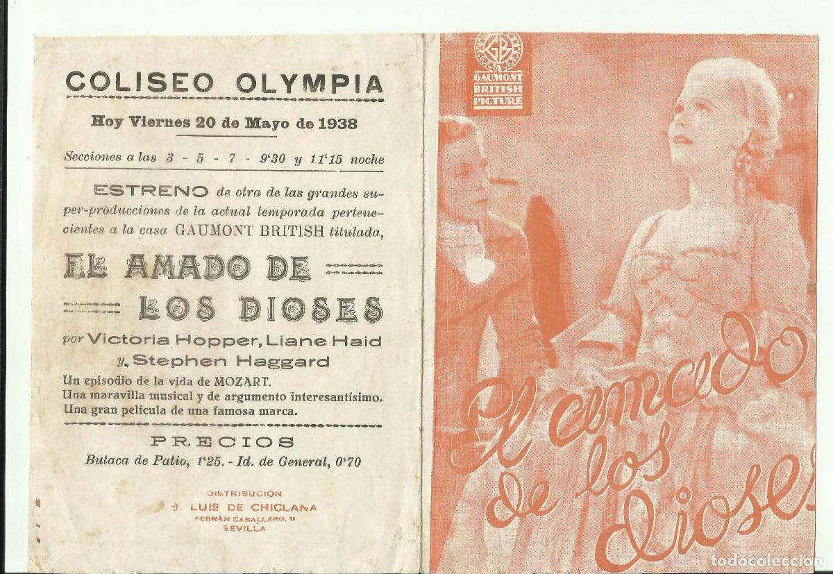 Cine: PTCC2 03 EL AMADO DE LOS DIOSES PROGRAMA DOBLE J LUIS DE CHICLANA LIANE HAID JOHN LODER - Foto 3