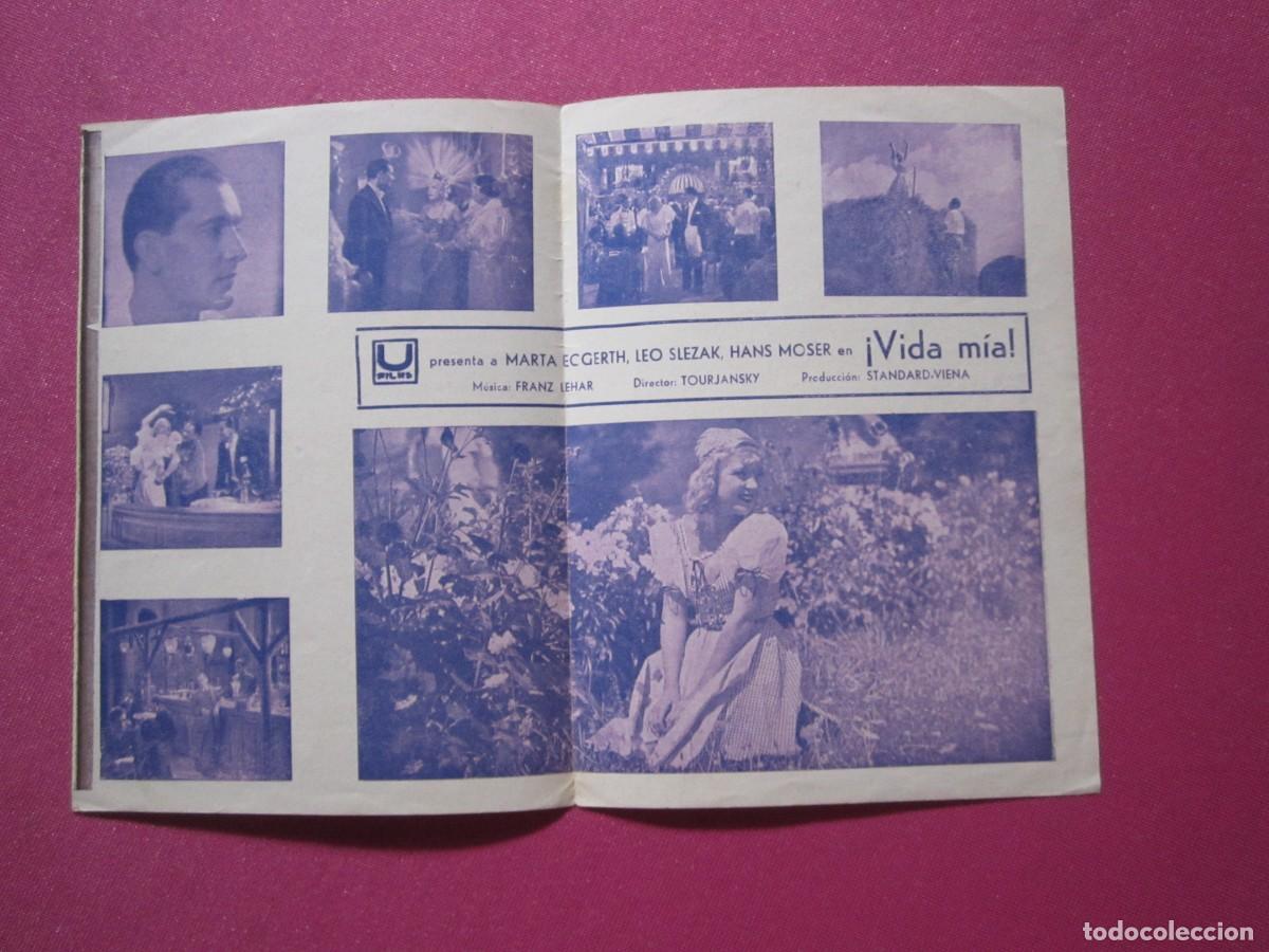 Cine: VIDA MIA MARTA EGGERTH PROGRAMA DE CINE DOBLE C2 NUEVA - Foto 3