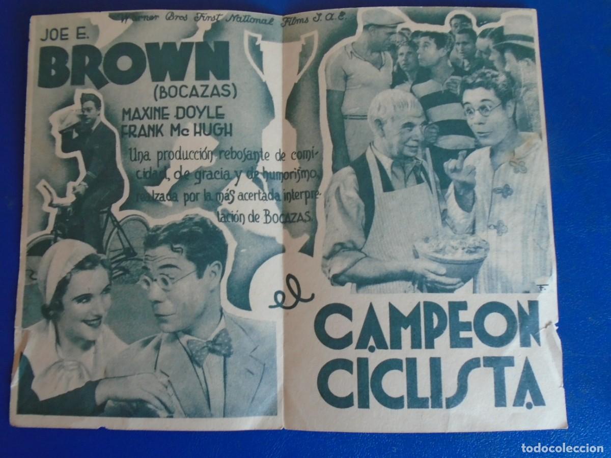 Cine: (PG-190994)PROGRAMA EL CAMPEON CICLISTA - JOE BROWN - Foto 2