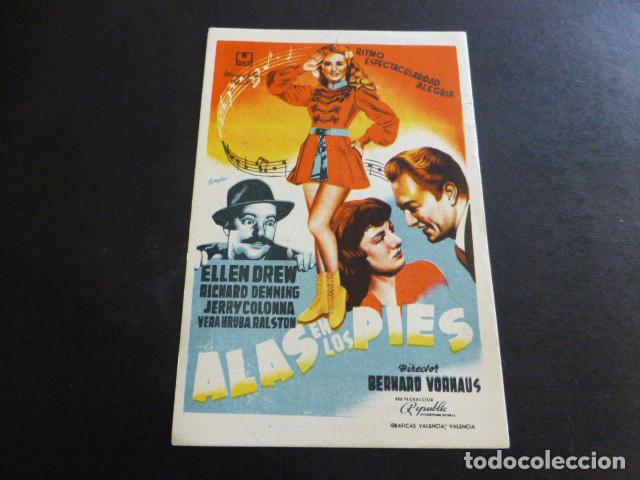 Cine: ALAS EN LOS PIES PROGRAMA DE CINE CON PUBLICIDAD CINE GRANADA - Foto 1