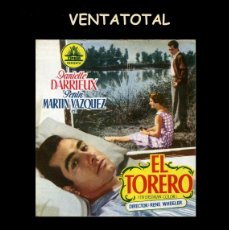 Cine: FOLLETO DE MANO DOBLE ORIGINAL AÑO 1954 EL TORERO