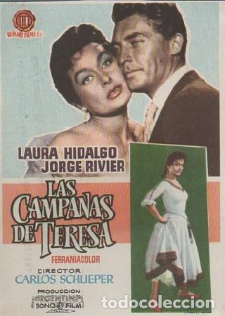 Cine: PROGRAMA DE CINE: LAS CAMPANAS DE TERESA PC-6040 - Foto 1