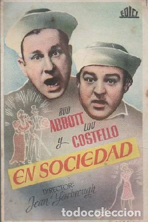 Cine: PROGRAMA DE CINE: EN SOCIEDAD PC-6042 - Foto 1