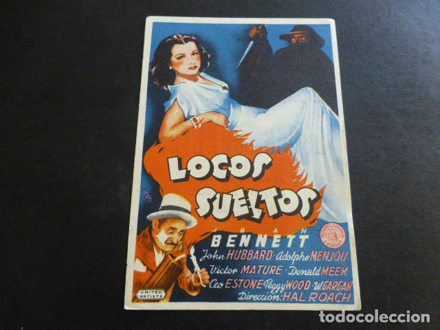 Cine: LOCOS SUELTOS PROGRAMA DE CINE CON PUBLICIDAD CINE CAPITOL - Foto 1