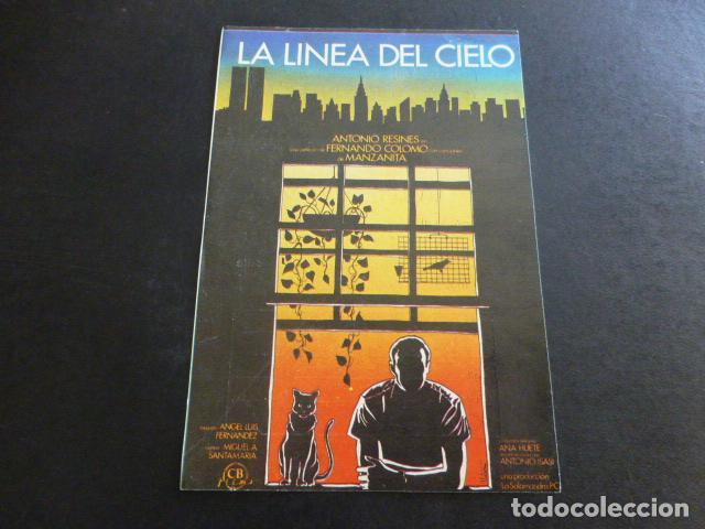 Cine: LA LINEA DEL CIELO PROGRAMA DE CINE CON PUBLICIDAD CINE LINEA 1 - Foto 1