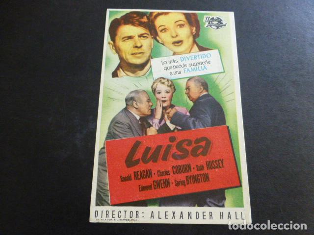 Cine: LUISA PROGRAMA DE CINE CON PUBLICIDAD SALON TEATRO - Foto 1