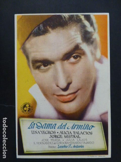 Cine: LA DAMA DEL ARMI&Ntilde;O PROGRAMA DE CINE CON PUBLICIDAD ODEON - Foto 1