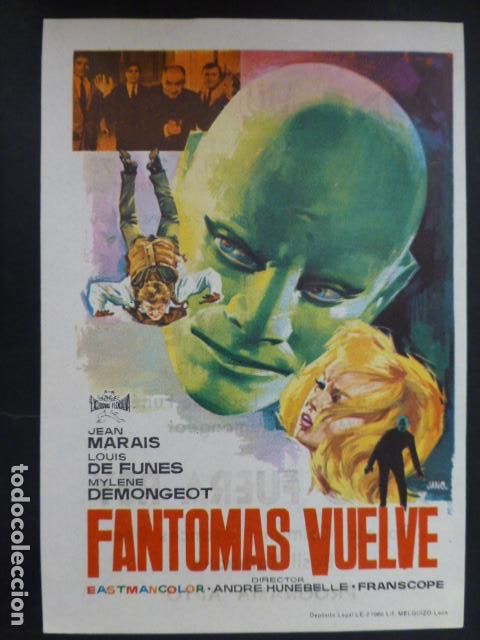Cine: FANTOMAS VUELVE PROGRAMA DE CINE CON PUBLICIDAD CINE MONTERREY - Foto 1