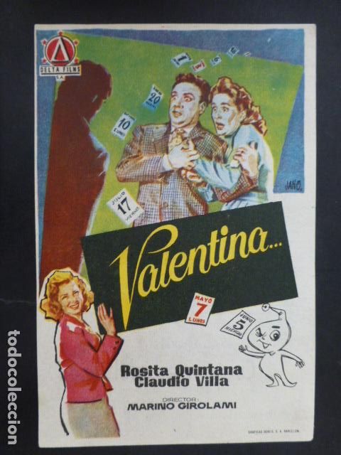 Cine: VALENTINA... PROGRAMA DE CINE CON PUBLICIDAD CINES JAEN - Foto 1