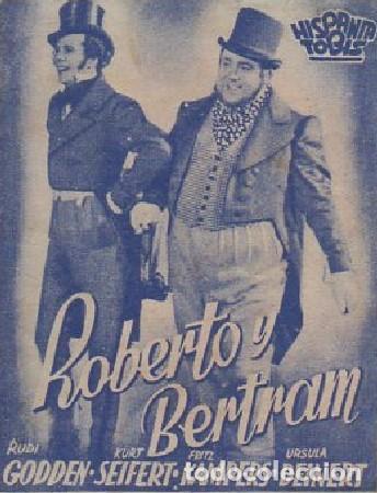 Cine: PROGRAMA DOBLE: ROBERTO Y BERTRAM PC-6057 - Foto 1