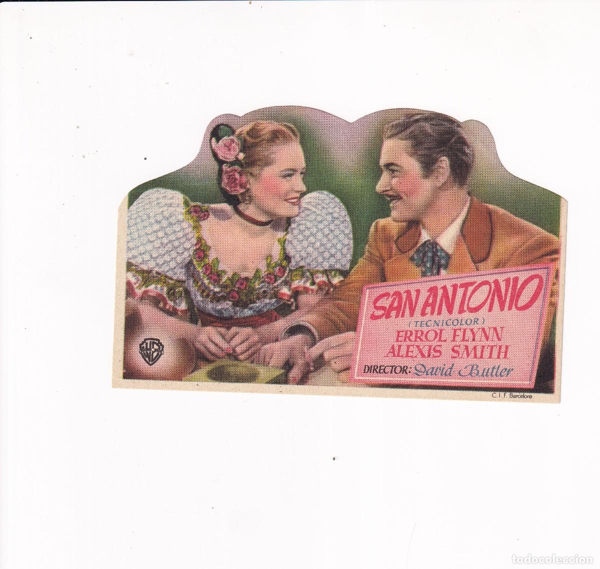 Cine: SAN ANTONIO .- ERROL FLYNN