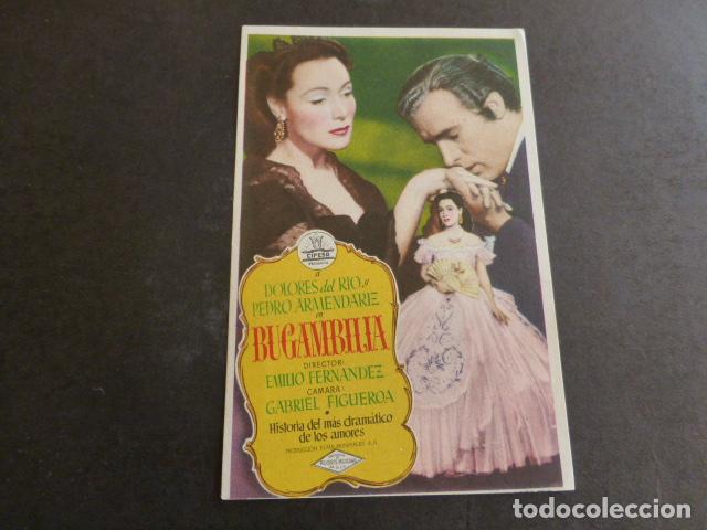 Cine: BUGAMBILLA PROGRAMA DE CINE CON PUBLICIDAD CAPITOL SANTIAGO DE COMPOSTELA - Foto 1