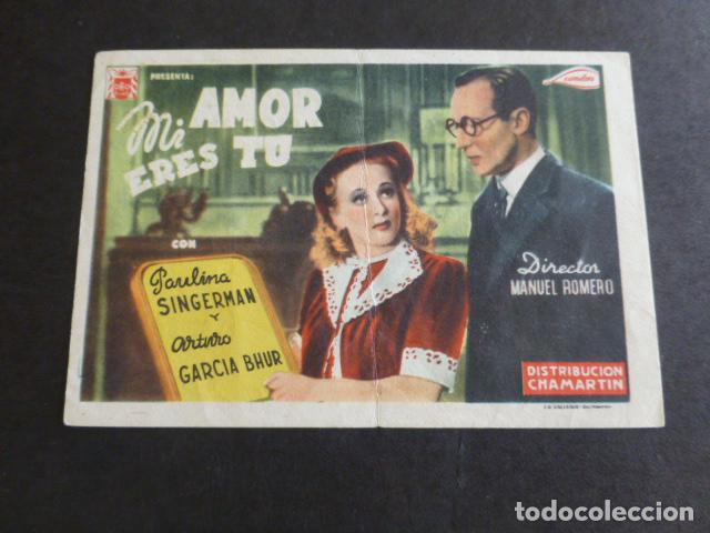 Cine: MI AMOR ERES T&Uacute; PROGRAMA DE CINE CON PUBLICIDAD CINE ALHAMBRA ZARAGOZA - Foto 1