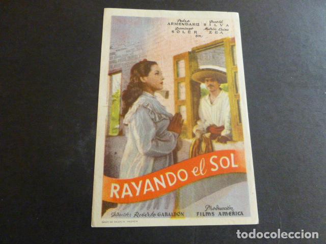 Cine: RAYANDO EL SOL PROGRAMA DE CINE CON PUBLICIDAD CINE MARI CISTIERNA LEON - Foto 1